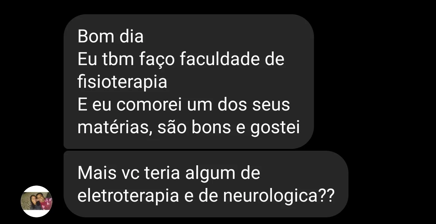 Depoimento de aluna